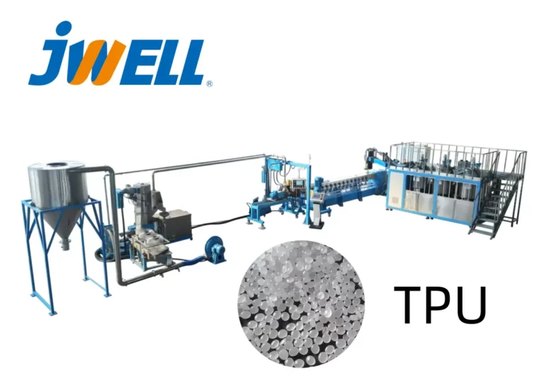 JWELL MACHINERY Thermoplastic Elastomer Polyurethanes TPU Polymerization Reaction Pelletizing Line