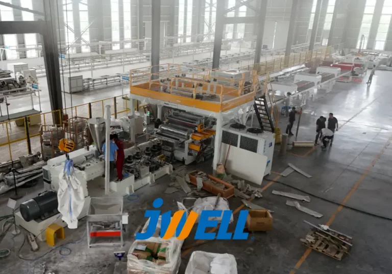 SPC Vinyl Flooring Making Machine Extrusion Production Line