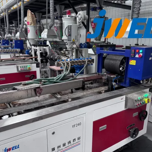 JWELL WPC (PE&PP) Wood-Plastic Decking Extrusion Machine